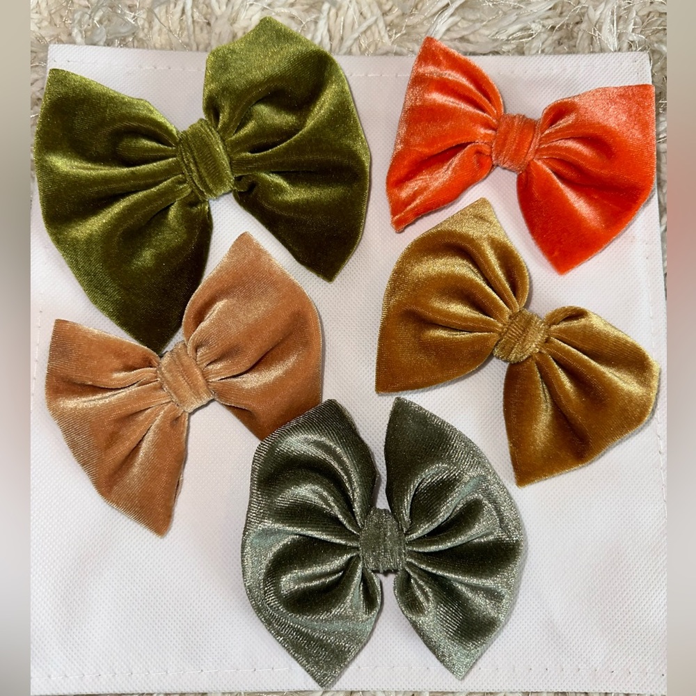 Fall Velvet Bow Bundle